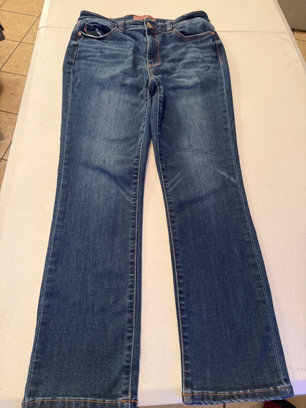 Judy Blue Dark Blue Straight Leg Jeans